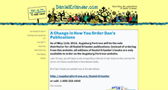 Desktop Screenshot of danielerlander.com